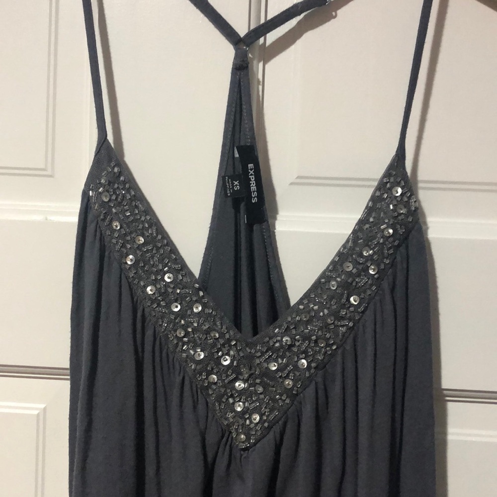 Express Beaded Tank Top